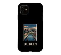 Dublin Ireland River Liffey Vintage Travel Celtic Artwork Case for iPhone 11