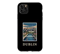 Dublin Ireland River Liffey Vintage Travel Celtic Artwork Case for iPhone 11 Pro Max