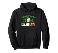 Dublin Ireland St. Patricks Day Celebration Vintage Pullover Hoodie