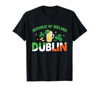 Dublin Ireland St. Patricks Day Celebration Vintage T-Shirt