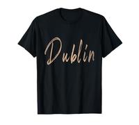Dublin Ireland Vintage Elegant Design T-Shirt