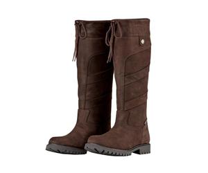 Dublin Kennet Waterproof Ladies Boots - Chocolate - UK 6.5