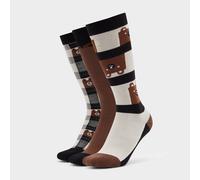 Dublin Kids' 3 Pack Socks - Peekaboo Bear, Peekaboo Bear