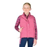 Dublin Kids Patrice Everyday Puffer Vest Red Violet - Red Violet Childs 14