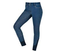 Dublin Kids Shona Denim Full Seat Breeches, Light Blue Denim, Childs 12/25"