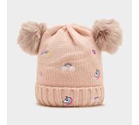 Dublin Kids's Embroidered Fun Beanie - Dusty Pink, Dusty Pink