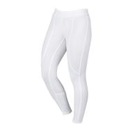 Dublin Ladies Cool It Gel Riding Tights - White - Size: 26" Waist