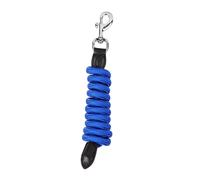 Dublin Leather Rope 2m Lead - Cobalt/Black