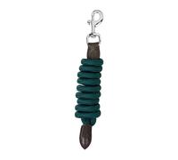 Dublin Leather Rope 2m Lead - Hunter Green/Brown