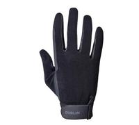 Dublin Men's All Season II Riding Gloves in Black | Size: 9 Dublin Black 9