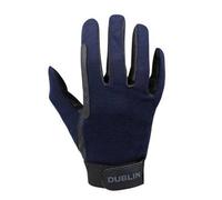 Dublin Men's All Season II Riding Gloves in Navy | Size: 6 Dublin Navy 6