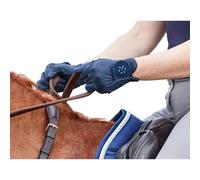 Dublin Men's Bling Everyday Riding Gloves in Navy | Size: 9 Dublin Navy 9