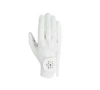 Dublin Men's Bling Everyday Riding Gloves in White | Size: 6 Dublin White 6