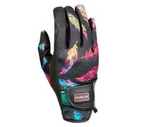 Dublin Men's Feather Riding Gloves in Black | Size: XL Dublin Black XL