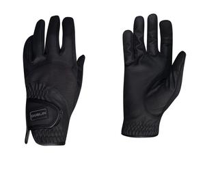 Dublin Men's Mesh Panel Riding Gloves in Black | Size: XL Dublin Black XL