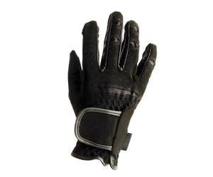 Dublin Men's Mighty Gripped Riding Gloves in Black | Size: Medium Dublin Black M