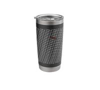 Dublin - Minimalist All Over Repeating Text Ireland Lover Stainless Steel Insulated Tumbler