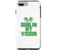 DUBLIN MY VISION St Patricks Day Funny Irish Drinking Meme Case for iPhone 7 Plus/8 Plus
