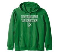 Dublin My Vision St Patrick's Day Zip Hoodie