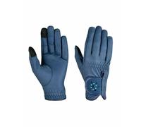Dublin Navy Everyday Bling Riding Gloves - Adults Xlarge
