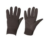 Dublin Everyday Neoprene Riding Gloves - Horse Riding Gloves - Black - Size: Medium