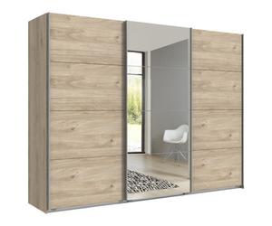Dublin Oak 3 Door Sliding Wardrobe
