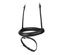 Dublin Padded Mono Crown Flash Noseband Black - Pony