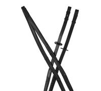 Dublin Padded Reins Black - 54"