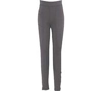 Dublin Flex Knee Patch Riding Tights - Childs - Charcoal - 23 Inch
