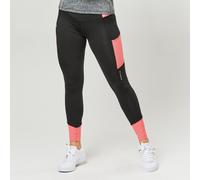 Dublin Power Performance Silicone Full Seat Riding Tights - UK 8 · Black and Coral