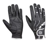 Dublin Pro Everyday Riding Black and Silver Gloves - Small