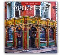 Dublin Pubs 2025 Square Wall Calendar