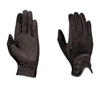 Dublin Pull On Glitter Mesh Back Riding Gloves, Black, Medium/7