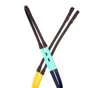 Dublin Rainbow Reins Brown/Multi - 54"