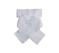 Dublin Ready Tied Stock - White - Large