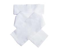 Dublin Ready Tied Stock - White - Size: Large