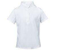 Dublin Ria Short Sleeve Competition Shirt - White - Child Size 8