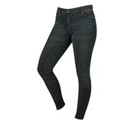 Dublin Shona Denim Print Silicone Full Seat Breeches - UK 20 · Ash