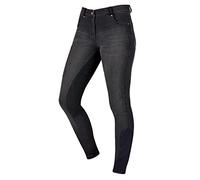 Dublin Shona Full Suede Seat Denim Breeches, Ash, Ladies 6/24"