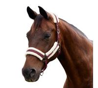 Dublin Soft Fit Headcollar, Burgundy, Pony