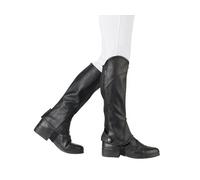 Dublin Adults Stretch Fit Half Chaps - Black & Brown Colours