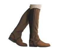 Dublin Suede Half Chaps - Brown - Adult - Small