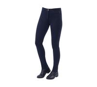 Dublin Supa Fit Zip Up Knee Patch Jodhpurs - Navy - 30 Inches