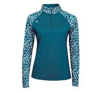 Dublin Tatum 1/4 Zip Ladies Long Sleeve Tech Event Top Blue Lagoon - Small