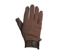 Dublin Track Riding Gloves in Brown | Size: XS Dublin Brown XS