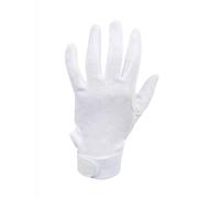 Dublin Track Riding Gloves in White | Size: Large Dublin White L
