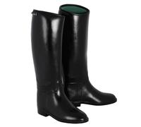 Dublin UK 4 Adults Universal Tall Synthetic Riding Boots - Adults Unisex Horse Riding Boots - Black