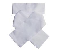 Dublin Ready Tied Stock - White - Size: Large