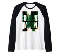 Dublin Vision Glitch Raglan Baseball Tee
