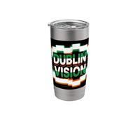 Dublin Vision Pixel Pulse Stainless Steel Insulated Tumbler